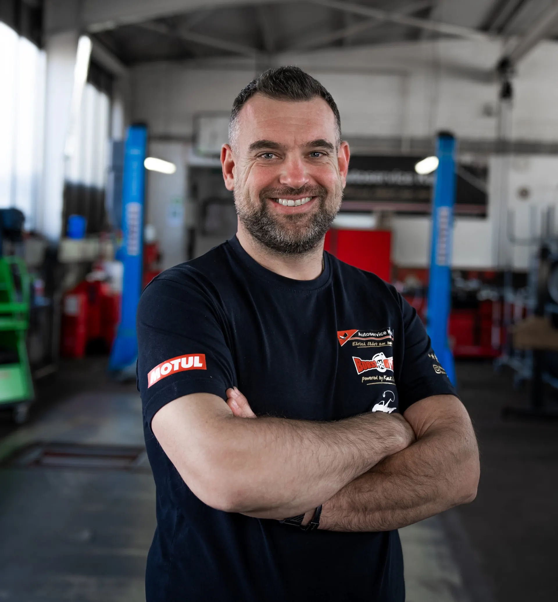 Oliver Keck, Kfz-Technikermeister und Inhaber von Autoservice Keck